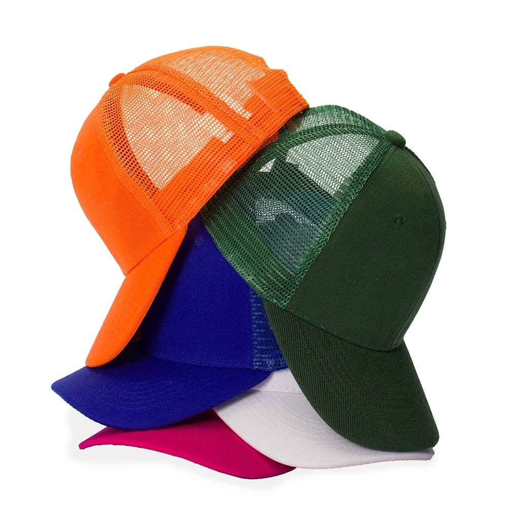 Boné Poliéster Aba Curva com Tela thumbnail 2